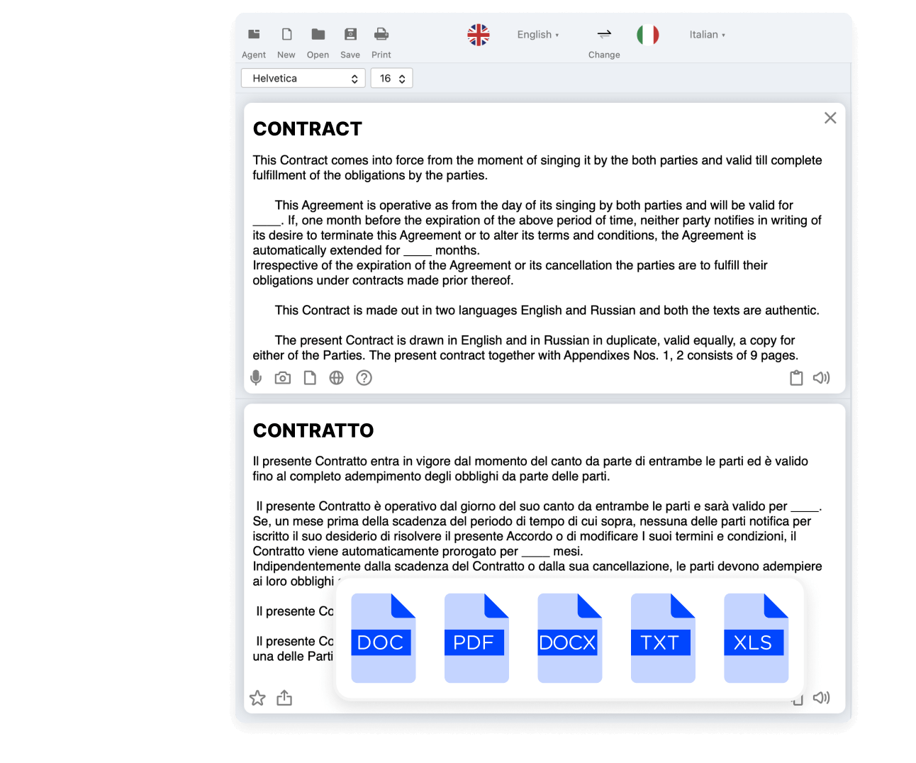 Handle Various Document Formats