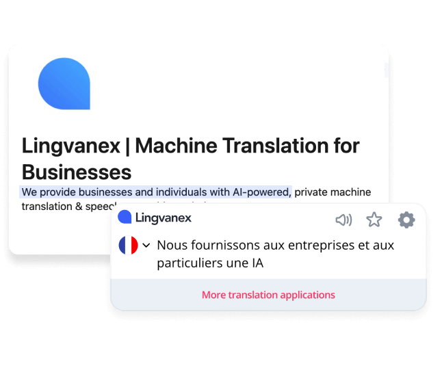 Translate even faster with the Lingvanex browser extension