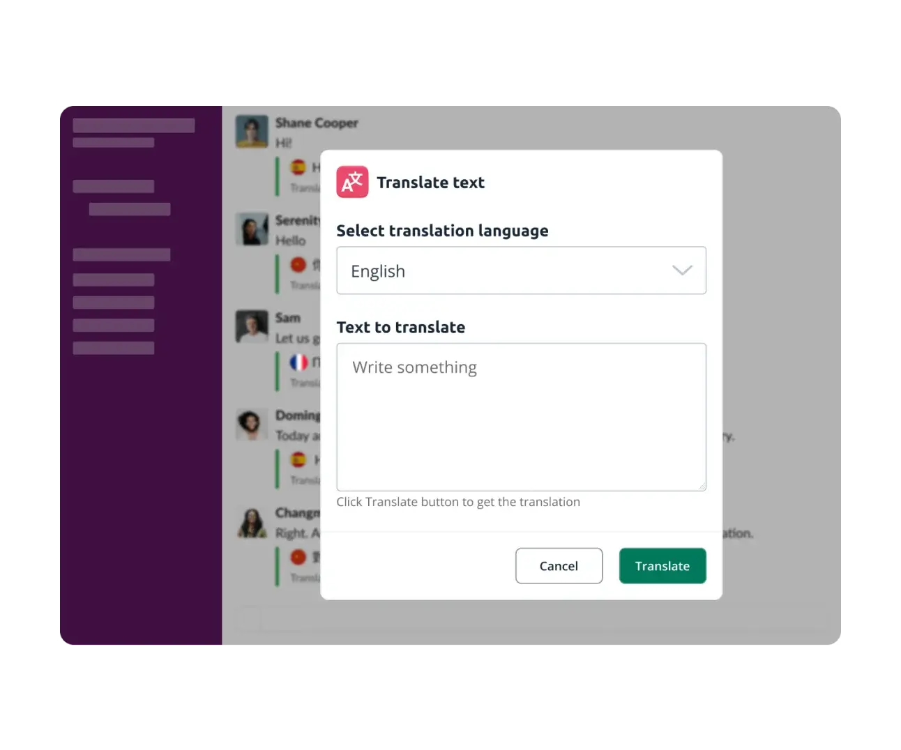 مترجم لـ Slack